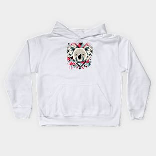 Abstract Animal Koala 1 Kids Hoodie